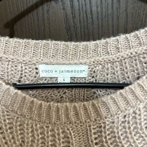 Women's Cream/pink Sweater